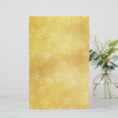 Golden Stars  briefpapier (Staand voorkant)