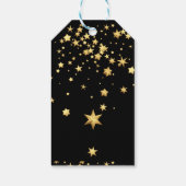 Golden Stars Cadeaulabel (Achterkant)