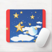 Golden Stars - Muismat (Met muis)