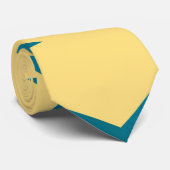 Golden Stars Pattern 18 Stropdas (Opgerold)