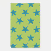Golden Stars Pattern 20 Post-it® Notes (Voorkant)
