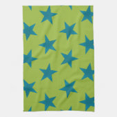 Golden Stars Pattern 20 Theedoek (Verticaal)