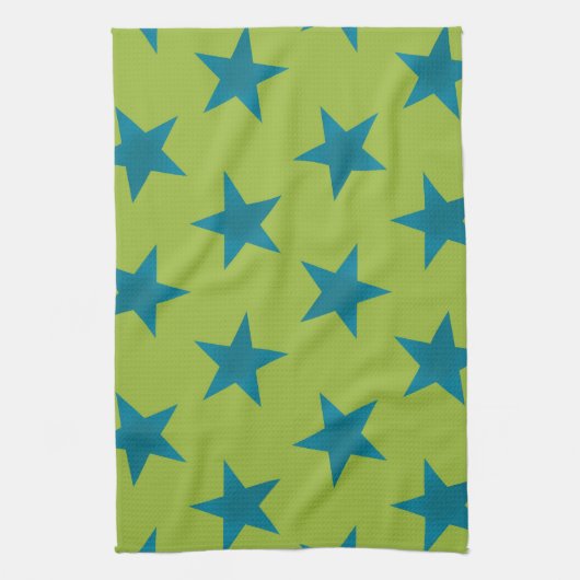 Golden Stars Pattern 20 Theedoek (Verticaal)