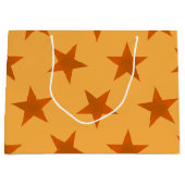Golden Stars Pattern 2 Groot Cadeauzakje (Voorkant)