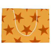 Golden Stars Pattern 2 Groot Cadeauzakje (Achterkant)