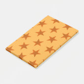 Golden Stars Pattern 2 Post-it® Notes (Schuin)