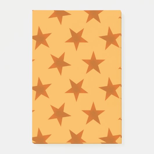 Golden Stars Pattern 2 Post-it® Notes (Voorkant)