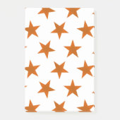 Golden Stars Pattern 6 Post-it® Notes (Voorkant)