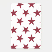 Golden Stars Pattern 7 Post-it® Notes (Voorkant)