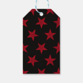 Golden Stars Pattern 8 Cadeaulabel (Achterkant)