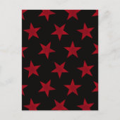 Golden Stars Pattern 8 Feestdagenkaart (Voorkant)