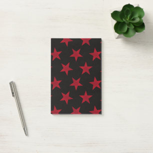 Golden Stars Pattern 8 Post-it® Notes