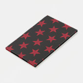 Golden Stars Pattern 8 Post-it® Notes (Schuin)