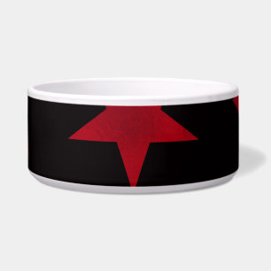 Golden Stars Pattern 8 Voerbakje