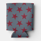 Golden Stars Pattern 9 Blikjeskoeler (Voorkant)