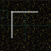 Golden Stars Stof (Delen)