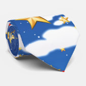 Golden Stars - Stropdas (Opgerold)