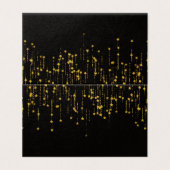 Golden Stars Visitekaartjes (Buitenkant ongevouwen)