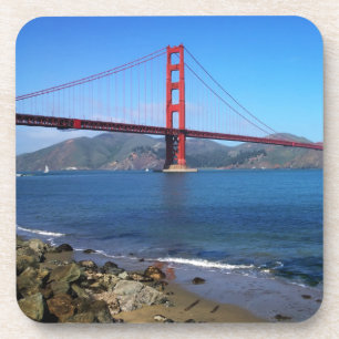 Golden State Bridge - San Francisco, Californië Bier Onderzetter