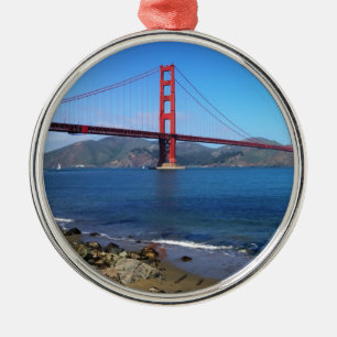 Golden State Bridge - San Francisco, Californië Metalen Ornament