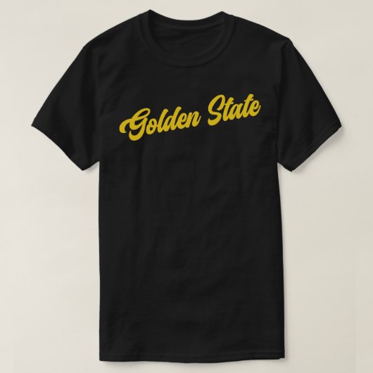 Golden State Retro Golden State Warriors T-shirt (Design voorkant)