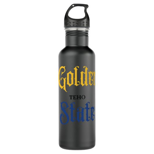 Golden State - TEHO Waterfles (Voorkant)