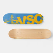 Golden State Throwback Deck Skateboard (Horizontaal)