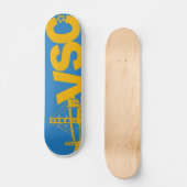 Golden State Throwback Deck Skateboard (Voorkant)