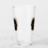 Golden Stippen Glas (Links)