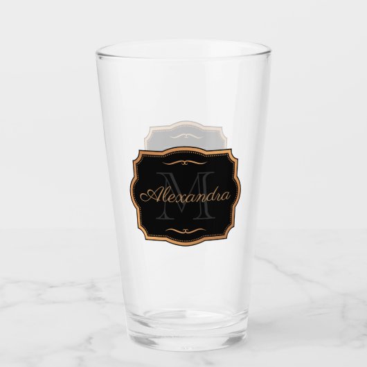 Golden Stippen Glas (Voorkant)