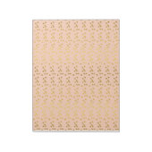 Golden Stippen Patterned Notitieblok (Gedraaid)
