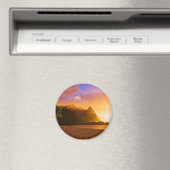 Golden strand sunset, Hawaii Magneet (Insitu (Vaatwasser))