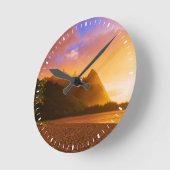 Golden strand sunset, Hawaii Ronde Klok (Hoek)