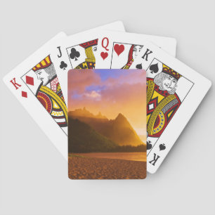 Golden strand sunset, Hawaii Speelkaarten