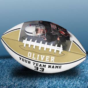 Golden Stripe Player Name Number Team foto American Football