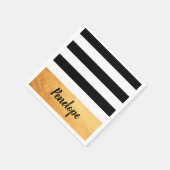 Golden Stripes Servet (Hoek)