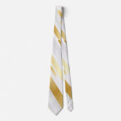 Golden Stripes Stropdas (Voorkant)