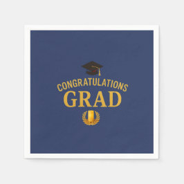 Golden Success Afstuderen Thema - Royal & Gold Servet
