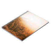 GOLDEN SUN OVER A FOREST NOTITIEBOEK (Linkerzijde)