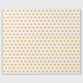 Golden Sun Pattern Cadeaupapier (Vlak)
