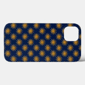 Golden Sun Pattern van Shirley Taylor Case-Mate iPhone Case (Achterkant (horizontaal))