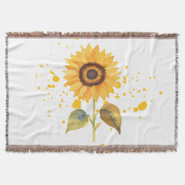 Golden Sunburst Deken