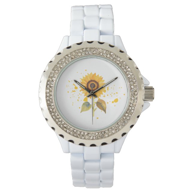 Golden Sunburst Horloge (Voorkant)