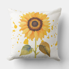 Golden Sunburst Kussen