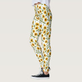 Golden Sunflower Bliss Leggings (Links)