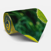 Golden Sunflower Field Stropdas (Opgerold)