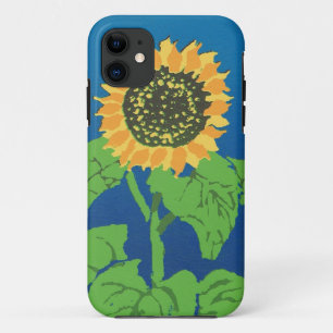 Golden Sunflower iPhone Case-Mate Barely iPhone 11 Hoesje