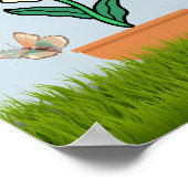 Golden SunFlower Wall Art Print (Hoek)