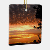 Golden Sunrise Keramisch Ornament (Rechts)