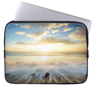 Golden Sunrise Laptop Sleeve